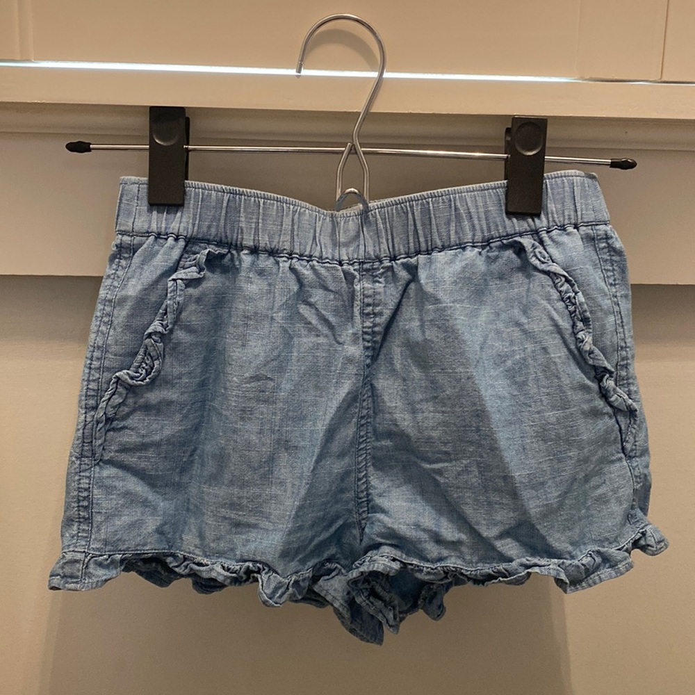Jcrew Girls’ ruffle pull on short